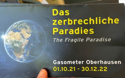 Ausflug der Jgst. 8 ins Gasometer Oberhausen – Ausstellung “Das zerbrechliche Paradies”