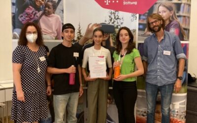 Wir wurden ausgezeichnet – Unsere iPad-Scouts bei der Deutschen Telekom-Stiftung in Bonn