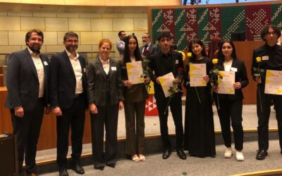 Fünf Schülerinnen und Schüler des Stadtgymnasiums erhalten START-Stipendium