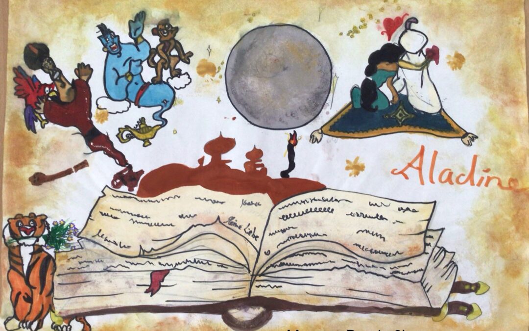 Kunstprojekt: „Mein fantastisches Buch“